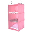 thumbnail image 1 of Organizador de guardarropa con 3 compartimentos, mueble colgante de tela, 1 of 4