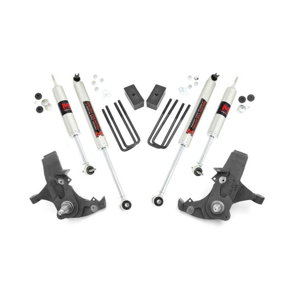 Rough Country 4" Suspension Lift Kit for 1988-1998 Chevy/GMC C/K1500 2WD - 24140
