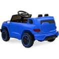 thumbnail image 5 of Best Choice Products 6V Kids Ride On Car Truck w/ Parent Control, 3 Speeds, LED Headlights, MP3 Player, Horn - Blue, 5 of 7