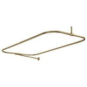 BarclayRectangular Shower Rod, w/Side