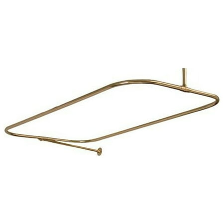 BarclayRectangular Shower Rod, w/Side