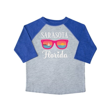 

Inktastic Sarasota Florida Summer Trip Gift Toddler Toddler Girl T-Shirt