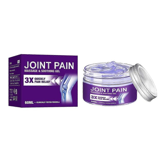 Quickly Pain Relief Massage Gel, Joint Pain Purple Gel, Soothing Relief for Joint Discomfort