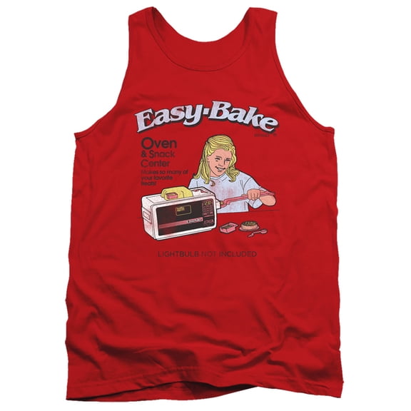 Easy Bake Oven Lightbulb Not Included Adult Tank Top Red