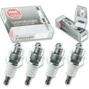 4 pc NGK 2218 V-Power Spark Plugs for 018-12718-200 2974 852 852-1 852ECO 852ECOS 852EZ 852S 92070-2115 E3.12 L8RTC L8RTF RCJ6Y W24MPR-U WSR4F Ignition Wire Secondary