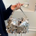 thumbnail image 4 of Women Sequin Bag Small Shoulder Tote Sparkly Purse Clutch Handbags Evening Bag Party Bling Glitter Sparkle Sequin Purse, 4 of 9