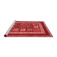 thumbnail image 2 of Ahgly Company Machine Washable Indoor Rectangle Abstract Red Modern Area Rugs, 8' x 10', 2 of 4