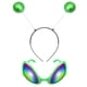 thumbnail image 1 of 1 juego de gafas divertidas, diadema para gafas de extraterrestre, diadema para cosplay, accesorios para disfraces de fiesta de extraterrestre, 1 of 7