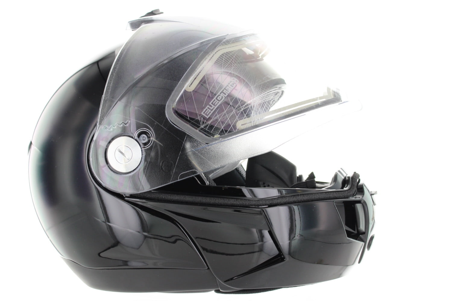 BRP New OEM SkiDoo Modular 2 Electric Black Helmet Large, 4476520990