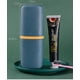 thumbnail image 5 of Caja de almacenamiento de plástico CHAO para cepillos de dientes portátil de viaje 2 uds azul, 5 of 5