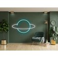 thumbnail image 2 of Glowneon Saturn Planet Neon Signs, Space Home Wall Art Decor, 2 of 3