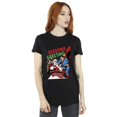 thumbnail image 1 of DC Comics T-Shirt en Coton pour Femmes Superman Père Noël Comique, 1 of 2