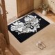 thumbnail image 1 of CaiYueKe Valentine's Day Heart Rug Non Slip Bathroom Mat Butterfly Decor Door Mat Floor Mat Indoor Outdoor Entryway Kitchen Carpet Washable Soft Absorbent Anti Fatigue, 1 of 7