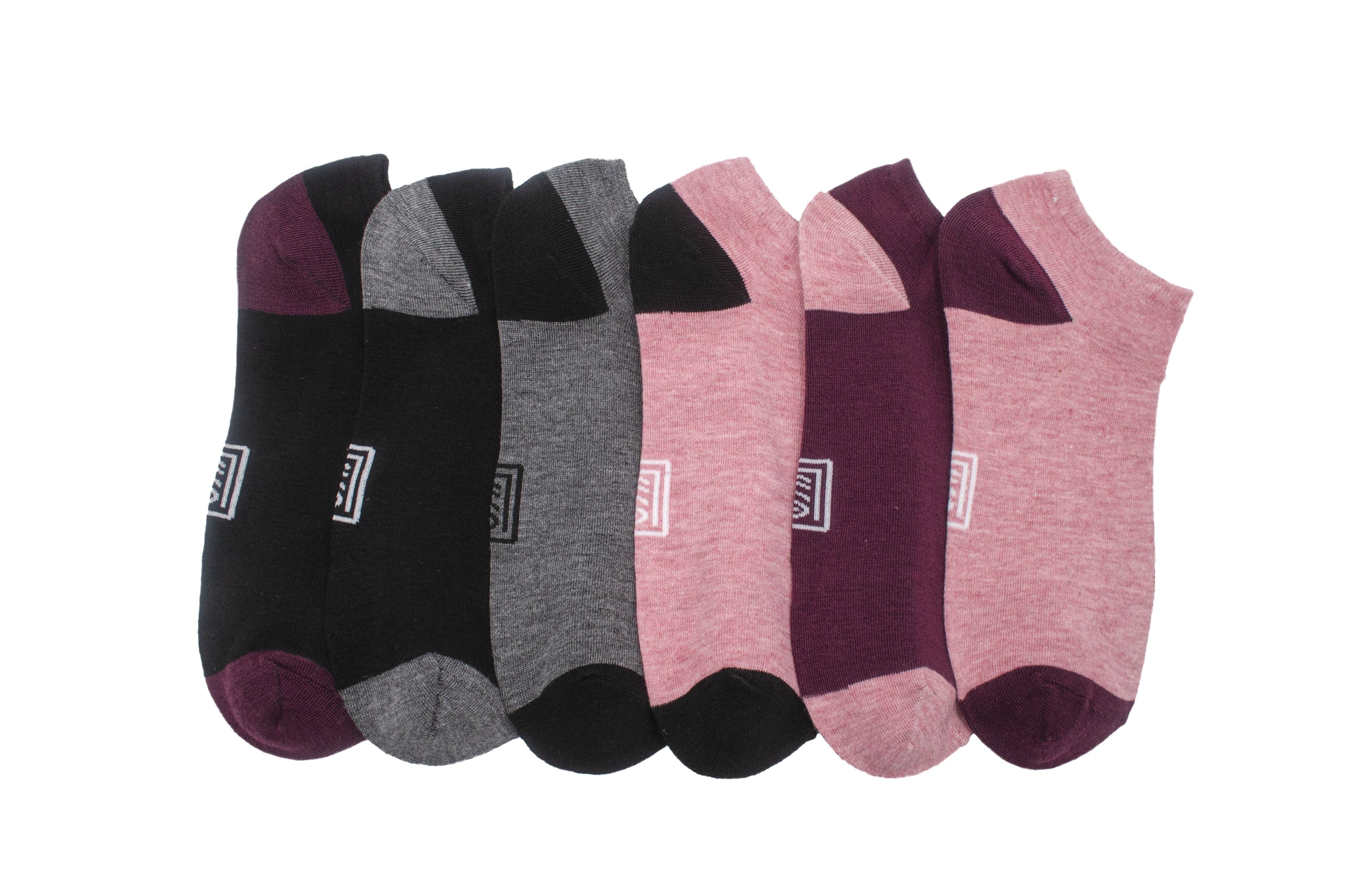 Laundry By Shelli Segal Women's Low Cut Ankle Cotton Socks, 6 Pack