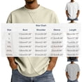 thumbnail image 3 of Big & Tall Men's Short Sleeve Boxy T-Shirts Crew Neck Diamond Grid Seam Pattern Summer Fashion Classic Tops for Father Gift, 3 of 5
