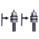 thumbnail image 1 of Llave De Portabrocas, Cambio Rápido Portabrocas De Sujeción De 1-10 Mm Vástago Redondo De 1/2 Pulg. 2 Juegos Para Conversión De Llave De Impacto De Aire ANGGREK Key Drill Chuck, 1 of 8