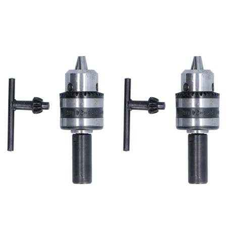 

Garosa Chuck Wrench Drill Chuck Converter 2 Sets Drill Chuck Key Wrench 3 Jaw Converter Tool With 1/2in Round Shank 1‑10mm Clamping Range
