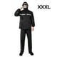 thumbnail image 1 of Chaqueta de lluvia impermeable para motocicleta, ropa de lluvia de cobertura de cuerpo completo de ciclismo grueso de doble capa para hombres, negro, xxxL kenally HA6115-05B, 1 of 6