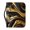 Black and Gold Marble Pattern, variant on Leaf Bible Cover for Study Christian Prayer Study, Protective Church Bible Bag PU Leather Zippered Handle Bible Case