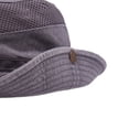 thumbnail image 3 of Mens Bucket Cap With Adjustable Strap Sun Protection Breathable Fisherman Hat For Outdoor Hiking, 3 of 4