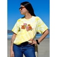 thumbnail image 2 of Autum Colors Flower Garland Tie Dye Cyclone Women -Smartprints Designs, Female x-Large, 2 of 4