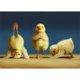 thumbnail image 1 of Kit de ilustraciones de punto de cruz de pollo contado de 11 quilates de algodón ecológico completo de hilo de bordado FLhrweasw Nuevo, 1 of 9