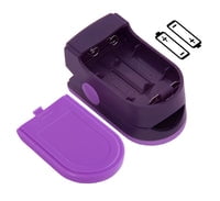 Zacurate Pro Series 500DL Fingertip Pulse Oximeter with Blood Oxygen Monitor, Silicone Cover, Batteries and Lanyard