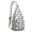 Grey, variant on Rustic Chicken Print Sling Backpack – Lightweight Farmhouse Crossbody Bag for Hiking, Travel & Daily Use