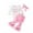 White, variant on Infant Girl Outfits Ruffle Preemie Clothes Girl Long Sleeve Romper Floral Pants Cute Headband Sets Letter Print Holiday Outfit White 12-18 Months