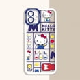 thumbnail image 3 of Sanrio-funda de silicona suave Hello Kitty para iPhone, 11, 12, 13, 14 Pro Max, Mini, XR, XS, X, 8, 7, 6, 6S Plus, SE 2020, cubierta de lente a prueba de golpes, 3 of 5