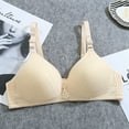 thumbnail image 3 of Ladies Fashion Thin Breathable Steel Ring Bra - Sexy Sagging Design, Nylon/Spandex, for All-Day Comfort - 36-42 Sizes, 3 of 3
