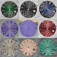 thumbnail image 2 of WANGQ 29mm Watch Dial Radial Pattern Watch Faces with Diamond Scale Design Women's Surface Modified Accessories for NH35/NH36 Movement, 2 of 2