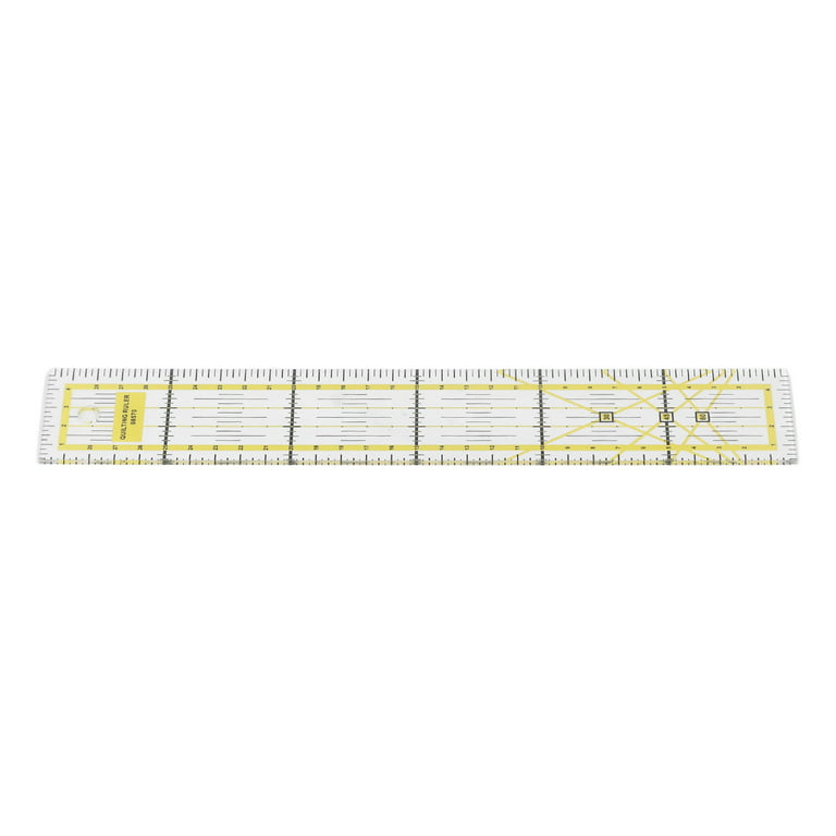 Quilting Ruler, Fabric Ruler High Accuracy Easy To Read For Home For DIY  Sewing
