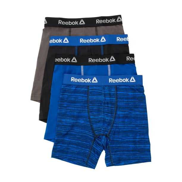 Reebok - Reebok Boys' Boxer Briefs Underwear, 4-Pack, Sizes S-XL ...