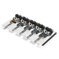 thumbnail image 3 of Metal Bass Bridge, Hard Tail Bridge Saddle Easy To Install  For Bass For Musician, 3 of 8