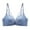 Blue, variant on Front Closure Bras For Women Front Close Bra T Back Plus Size Seamless Unlined Bra Wireless Bras Women Pink