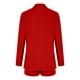 thumbnail image 5 of Blazer Chaquetas Para Mujer Chaquetas Casuales Traje de Cuero de Moda Arrugado Elástico Otoño Invierno Traje de Dos Piezas Odeerbi ODB180773, 5 of 8
