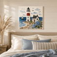 thumbnail image 4 of Sea Glass Craft Kit, Maine Coastal Lighthouse Mosaic Art Project with Glue and Colorful Glass Stones, Coastal City Art Project for Adults, 6 Styles Available, 4 of 4