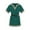 Green, variant on XIYON Boys V Neck Short Sleeve Tunic Shirt For Casual Wear Loose Fit Spring Summer Top For Kids Fashion