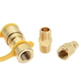 thumbnail image 2 of Manguera De Gas, Adaptador De Conexión De Gas De Rosca 3/8, Adaptador De Quemadores Para Exteriores Fácil De Usar Para Asar Al Aire Libre, Estufa De Gas Para Acampar Eigraketly OD005990-00, 2 of 7