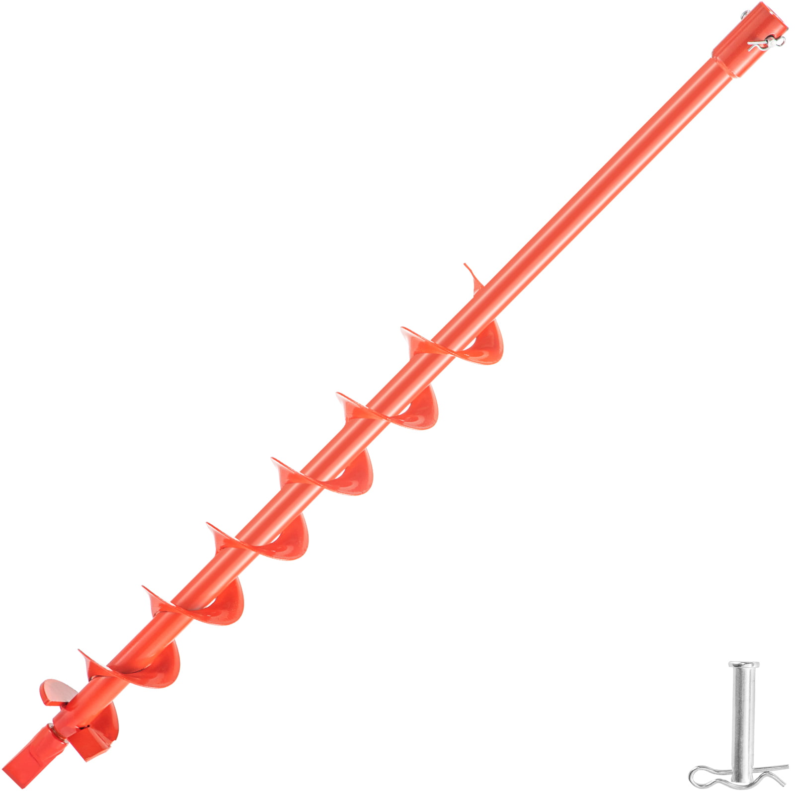 52CC Post Hole Digger for Fence and Planting with Extention and 6"+10" Drill Bit 