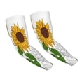thumbnail image 2 of Goofa Plump Sunflower And Sketch Pattern UV Sun Protection Arm Sleeves, UPF 50 Sports Cooling Arm Compression Sleeves for Men Women Teenager, 2 of 8