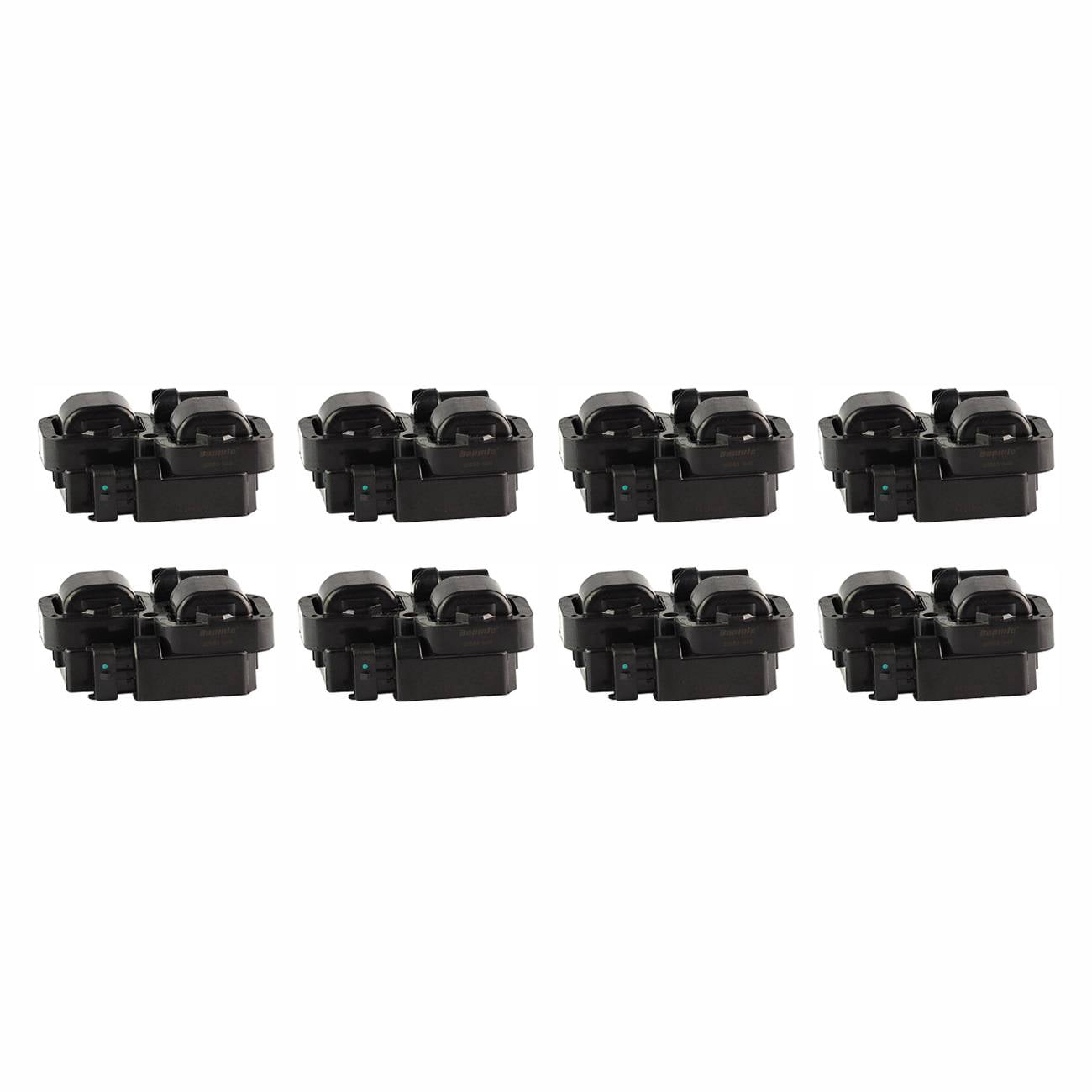 EGOESWELL 0001587803 8pcs Ignition Coil Pack, Smooth Spark Ignition, Front
