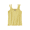 Yellow, variant on LYMAYTER 4-14Y Girls Solid Color Cami Tank Top Crew Neck Sleeveless Soft Light Breathable Summer Basic Shirt