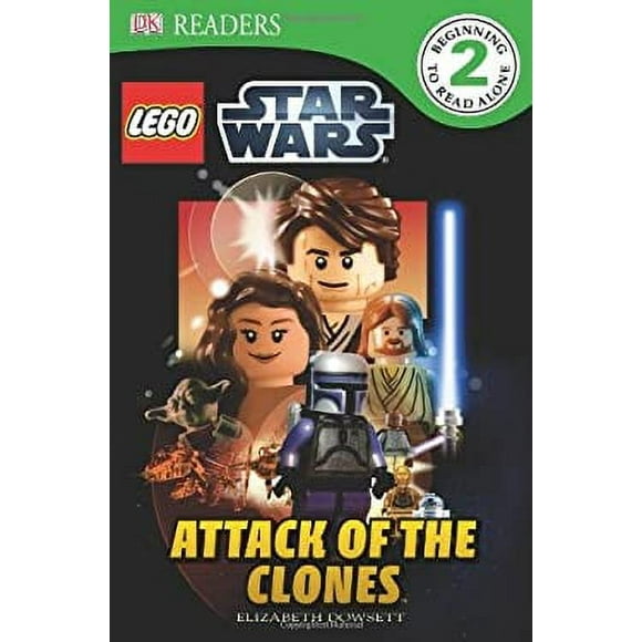DK Readers L2: LEGO Star Wars: Attack of the Clones 9780756686956 Used / Pre-owned