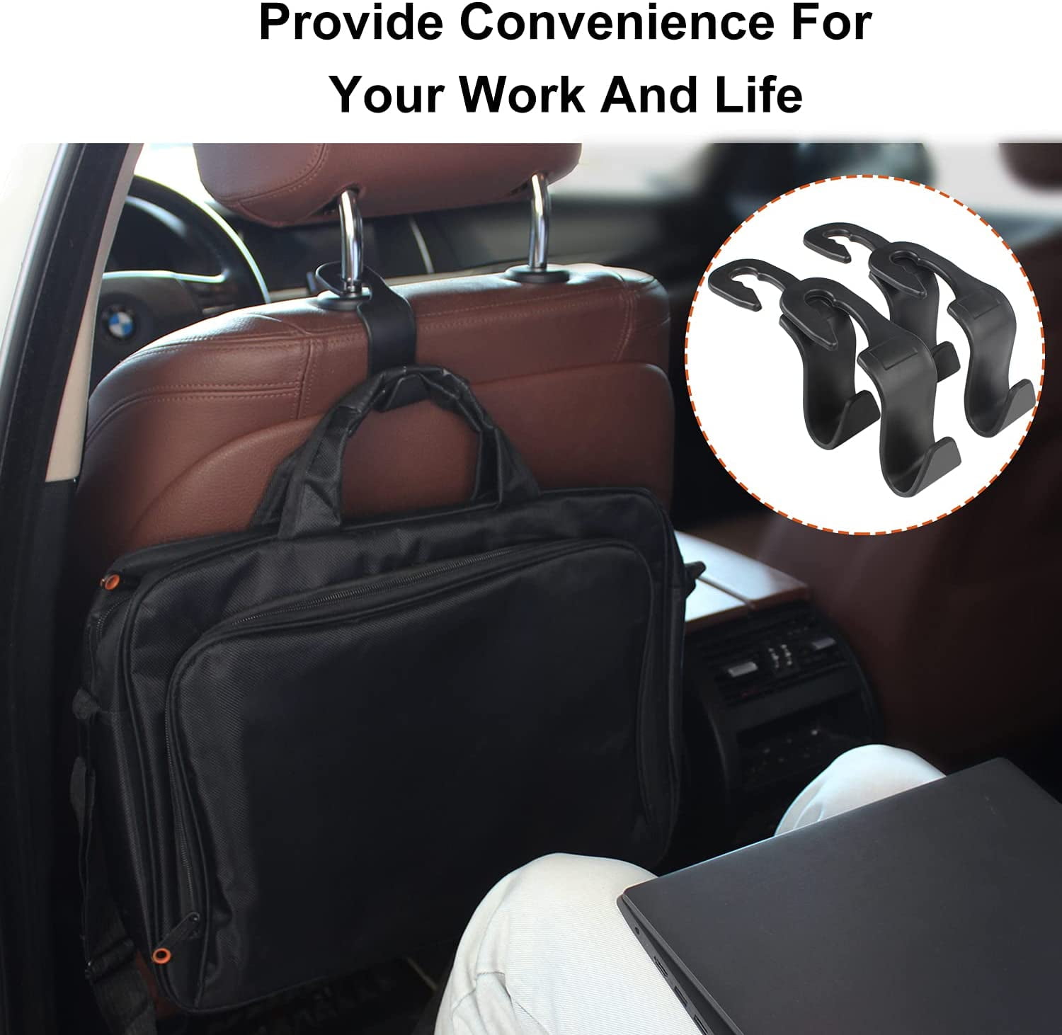 Universal Car Headrest Vue Lifecycle Hooks Set Of 4 For Back Seat, Bag,  Purse, Cloth, And Grocery Organizer From Yier63, $17.41