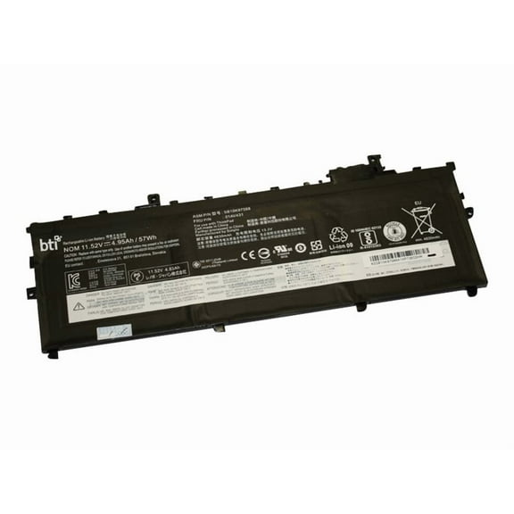 BTI 3-Cell 11.52V Replacement Li-Poly Battery for Select Lenovo SB10K97587-BTI
