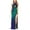 Green, variant on Lolmot Womens Fashion Hollow Out Cross Neck Dress Sparkly Glitter Party Club Long Dress Wrap Split Sexy Evening Formal Dress