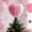 Multicolor, variant on Uuiauoio Valentine Day Tree Topper | Rose Design Ornaments | Valentine Theme Heart Tree Topper - for Wedding, Birthday, Holiday, Party, Wall, Home, Front Door Decor