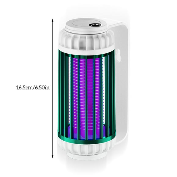 VONKY 3000V High Voltage Electric Insect Repeller Lamp Flying Bugs LED Night Light Living Room Desktop Household Blackish Green Blackish Green